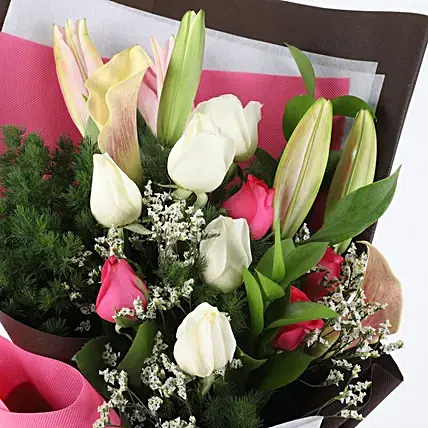 Mesmerising Mixed Flowers Bouquet | Cake2homes