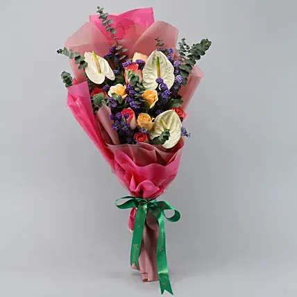 Beautiful Floral Elegance Bouquet | Cake2homes