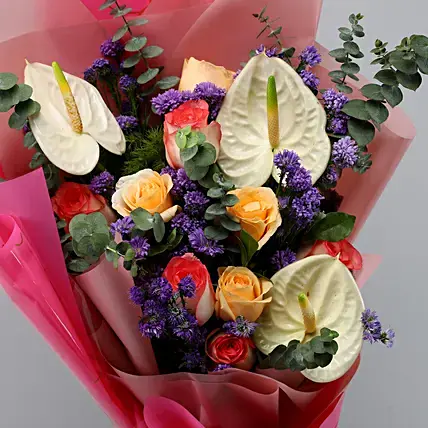 Beautiful Floral Elegance Bouquet | Cake2homes