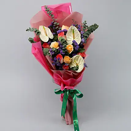 Beautiful Floral Elegance Bouquet | Cake2homes