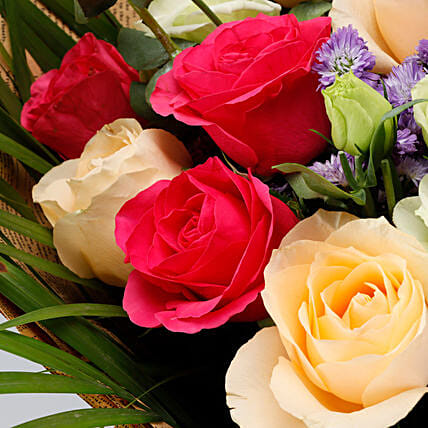 Blissful Mixed Flowers Bouquet | Cake2homes