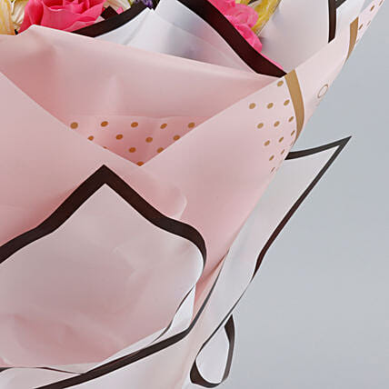 Blissful Mixed Flowers Bouquet | Cake2homes