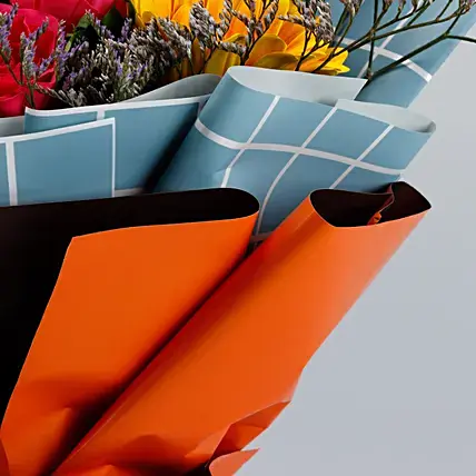 Delightful Mixed Flowers Bouquet | Cake2homes