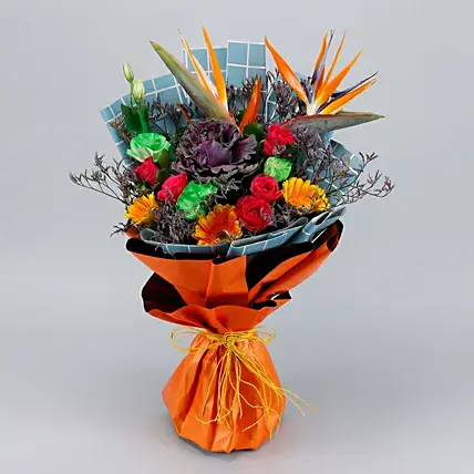 Delightful Mixed Flowers Bouquet | Cake2homes