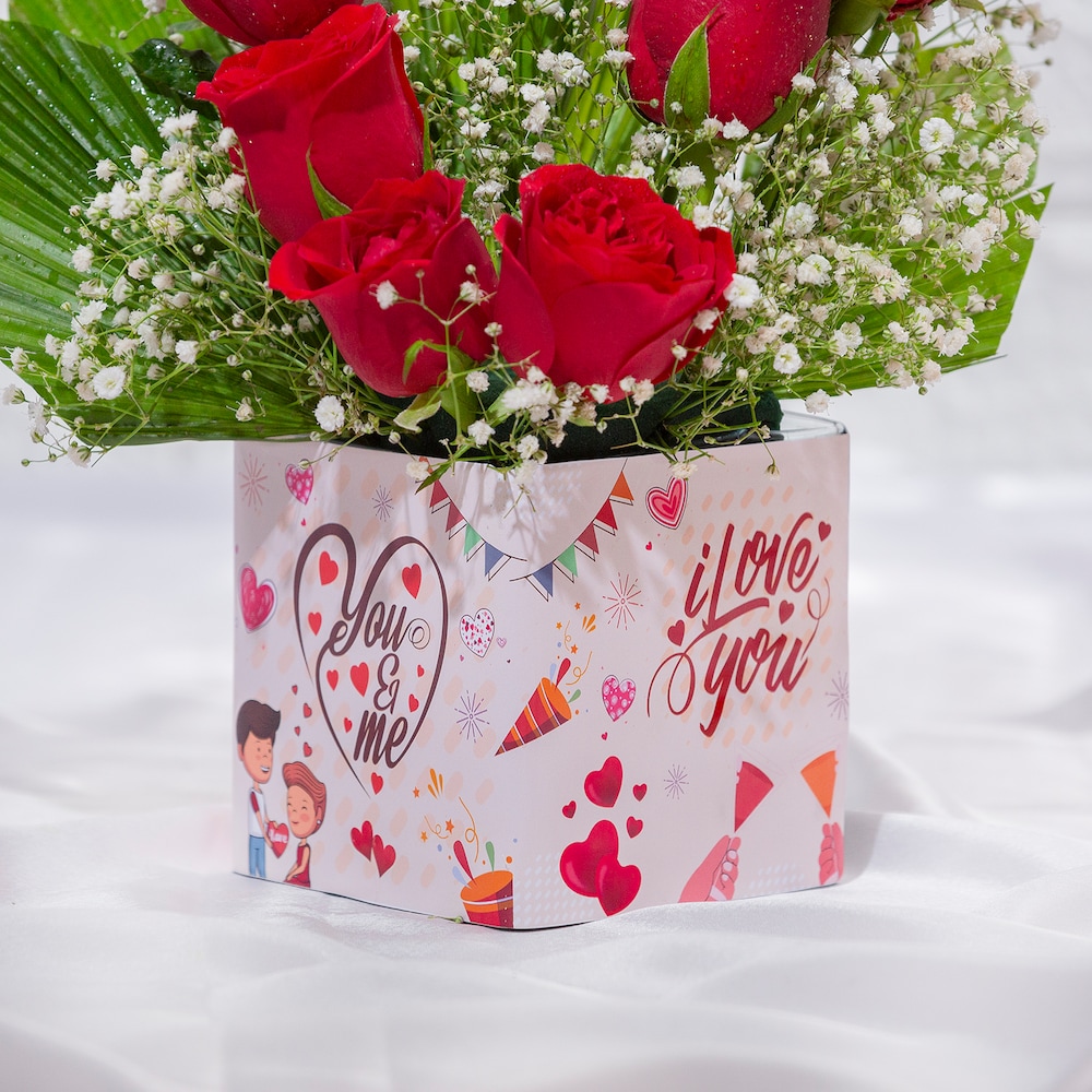 Never Ending Love Roses Arrangement | Cake2homes
