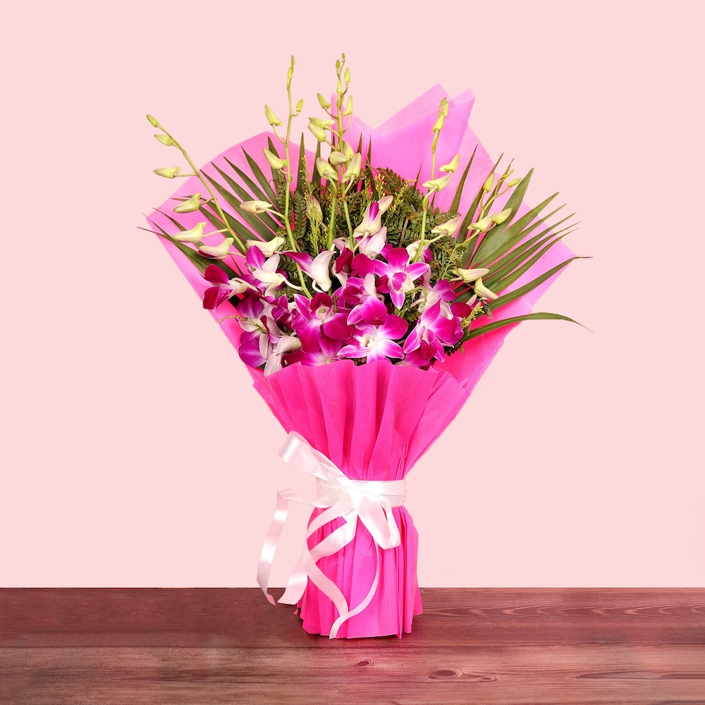 Premium Pink Orchid | Cake2homes