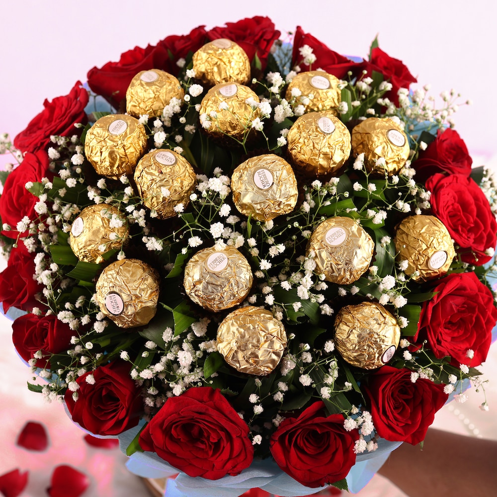 Divineful Ferrero Rocher Bunch | Cake2homes