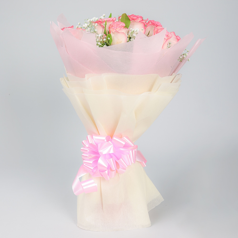 Pink Roses Of Happiness | Cake2homes