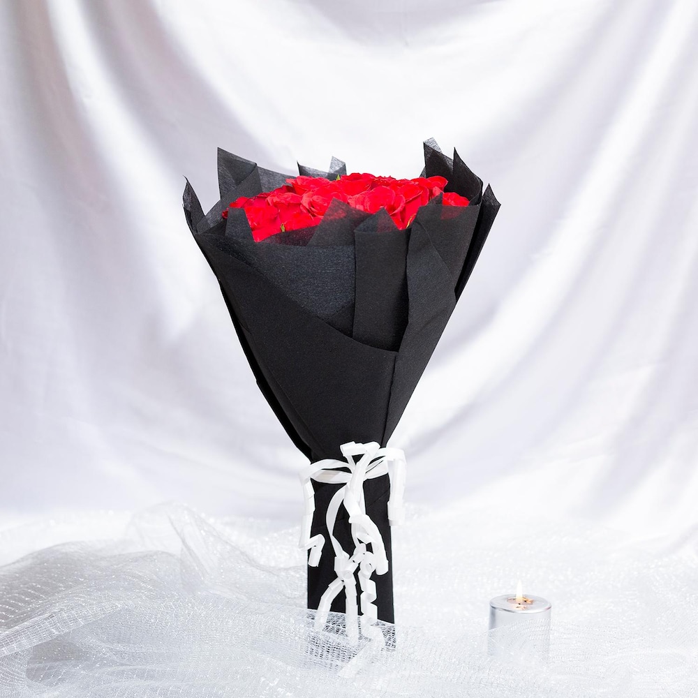 Mesmerizing Red Roses Bouquet | Cake2homes