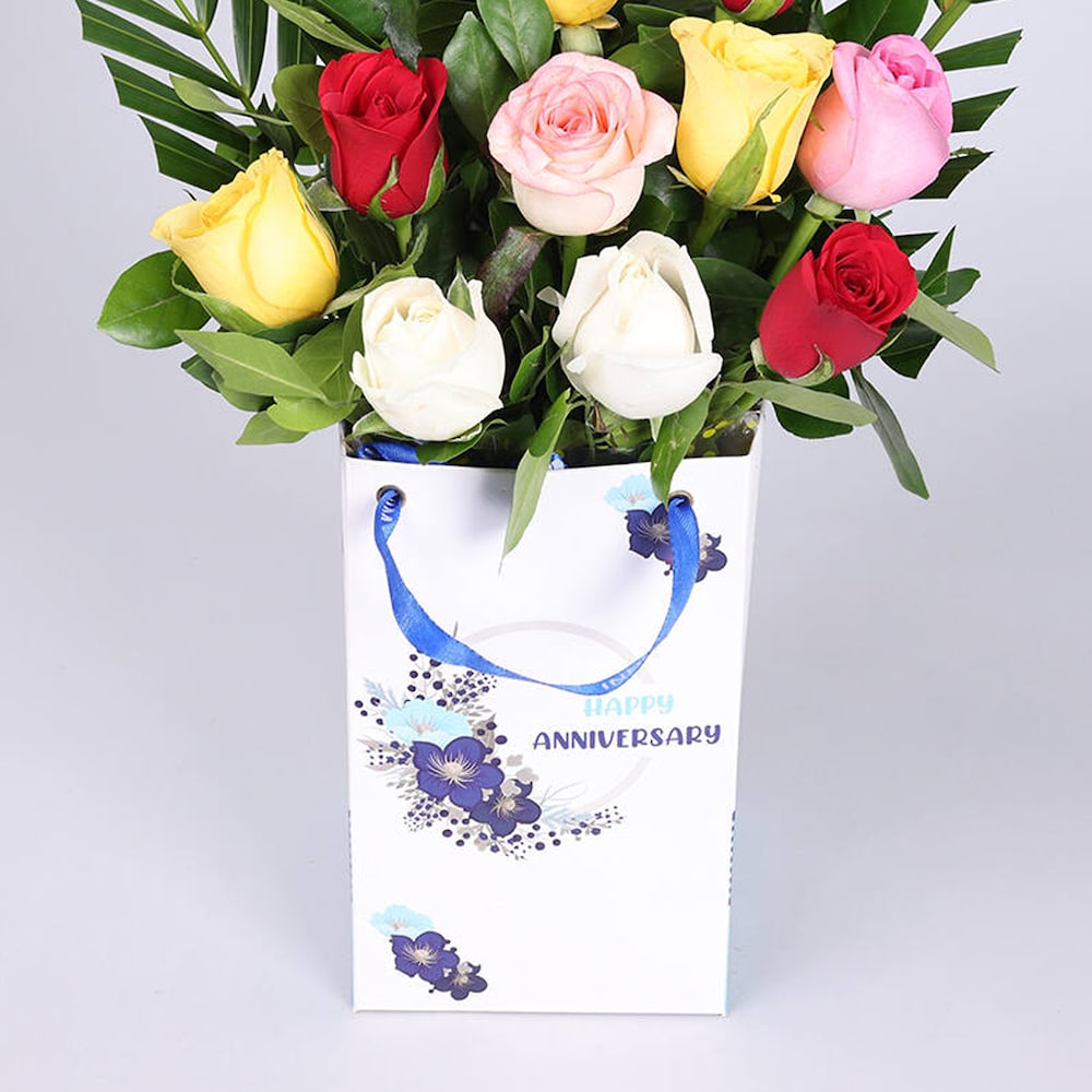 Vibrant Mix Roses | Cake2homes