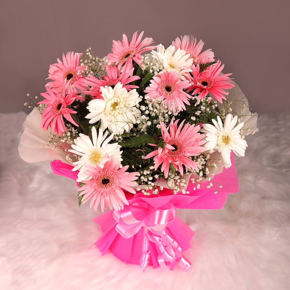 Blooming Pink Gerbera | Cake2homes