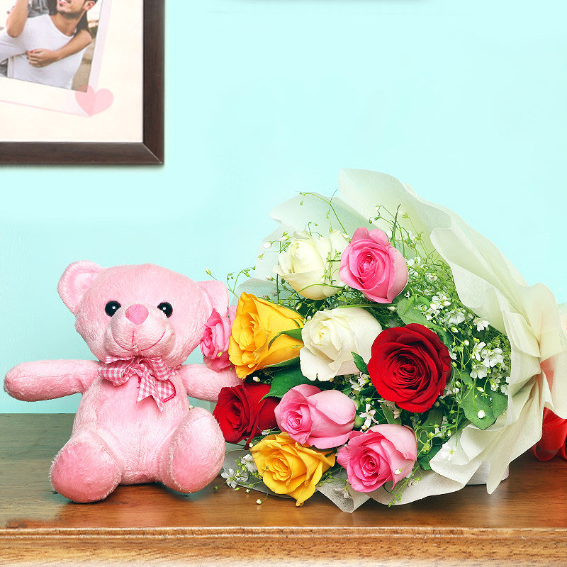 Flowers & Teddy