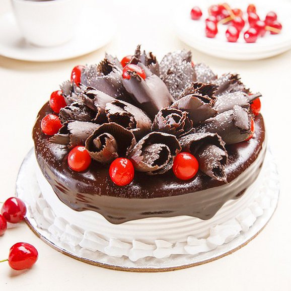 Savory Treat Of Black Forest Cake