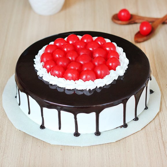 Cherry On The Black Forest Cake