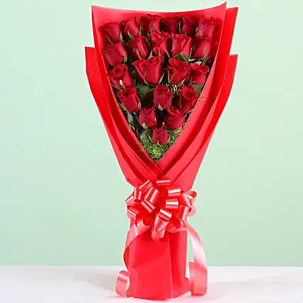 Premium 21 Red Roses Bouquet