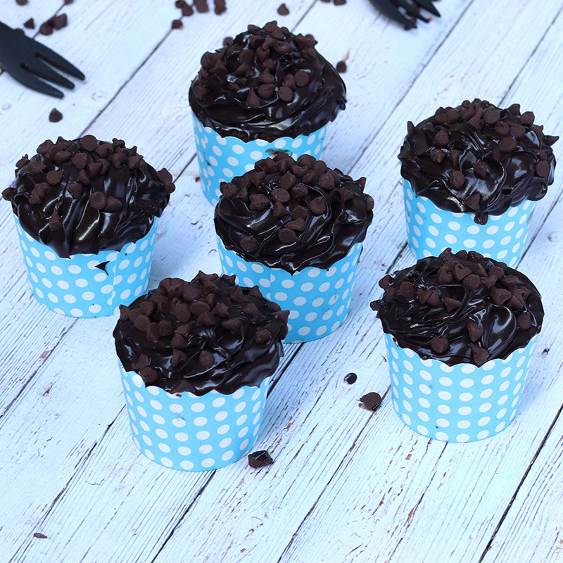 Double Chocolatey Cupcakes