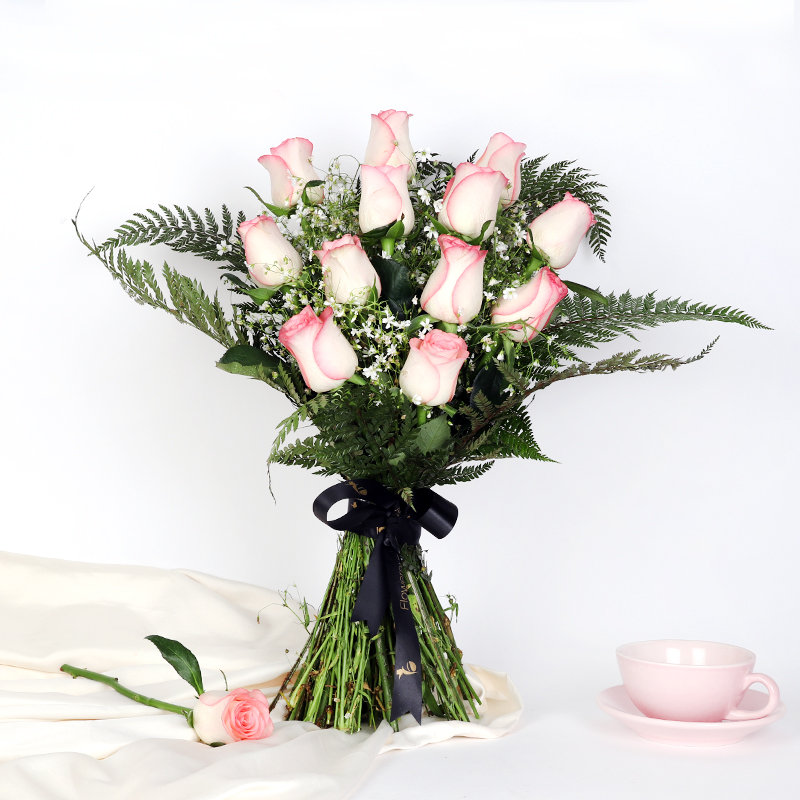 Passionate Pink Rose Bouquet