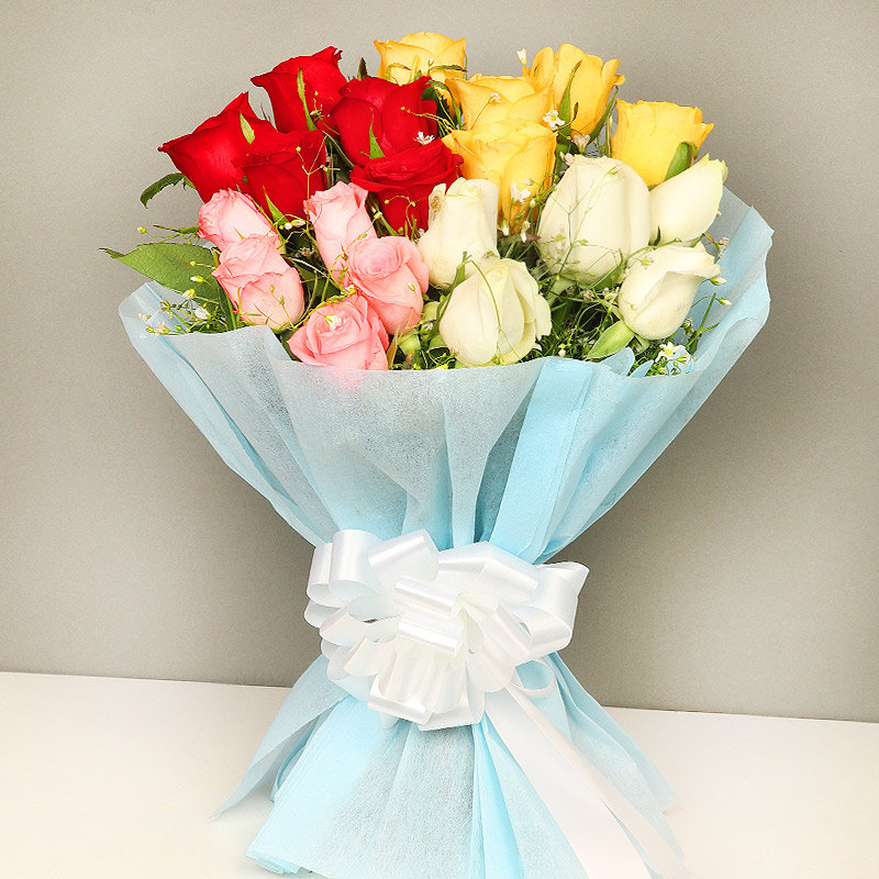 Mixed Color Blossoms