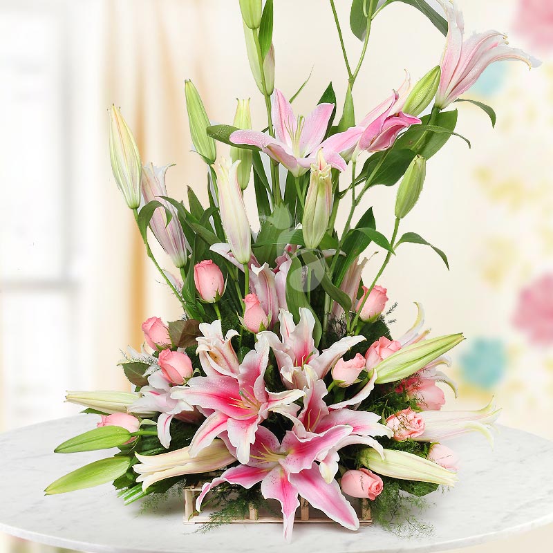 Beautiful Lilies Arrangement