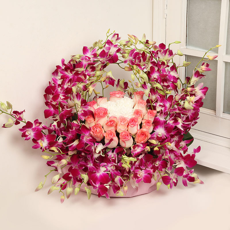 Pristine Floral Arrangement