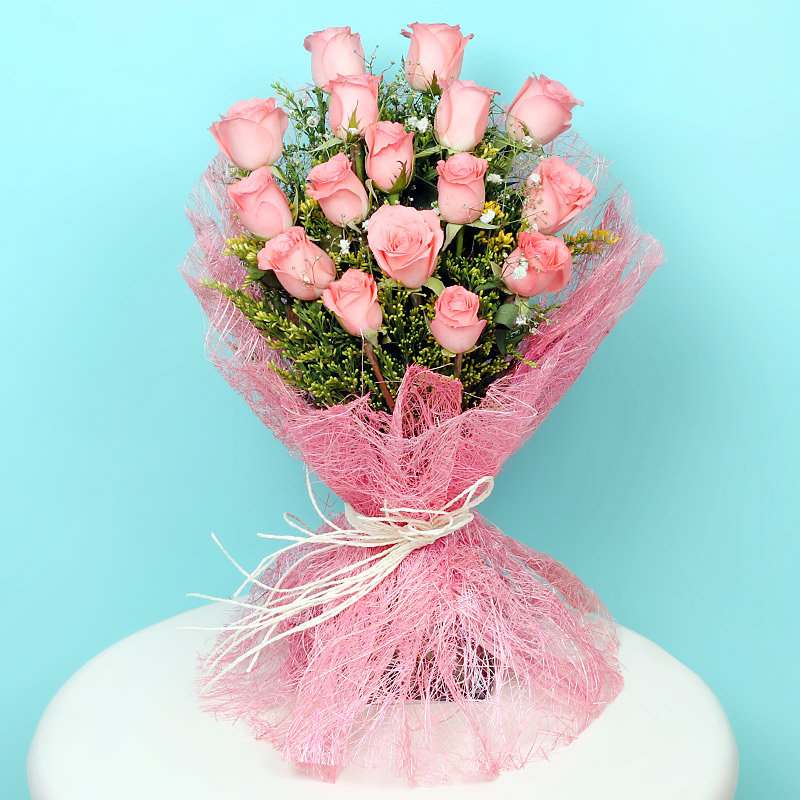 Pink Rose Bouquet