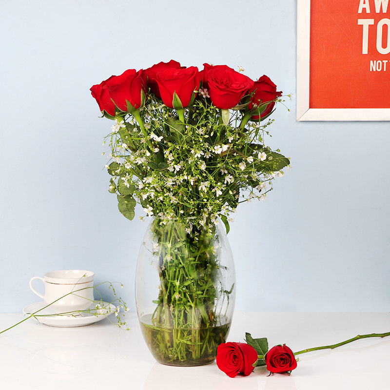 Romantic Roses Bunch