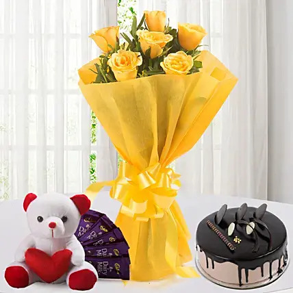 Roses N Choco Hamper Combo