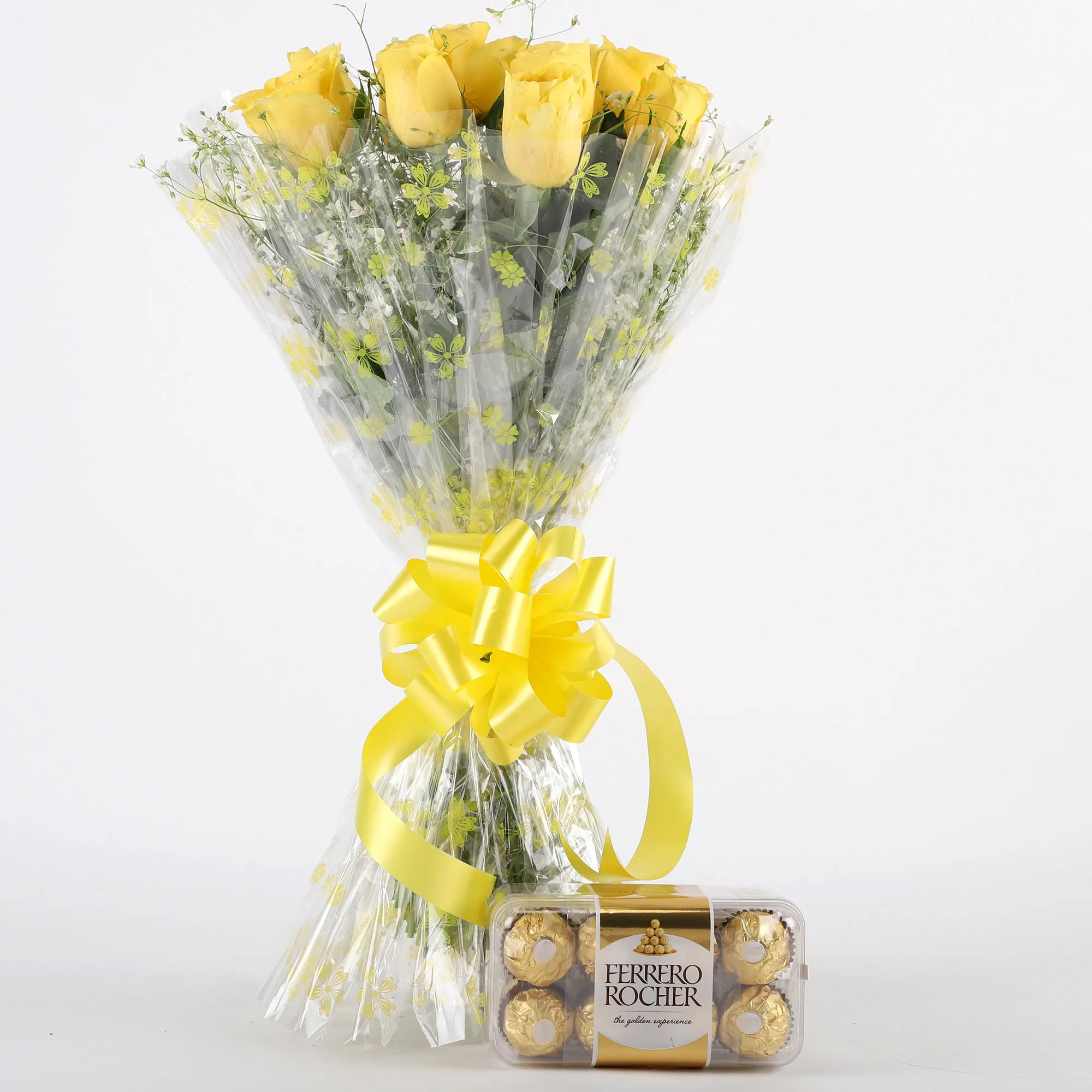 Royal Retreat- Yellow Roses & Ferrero Rochers