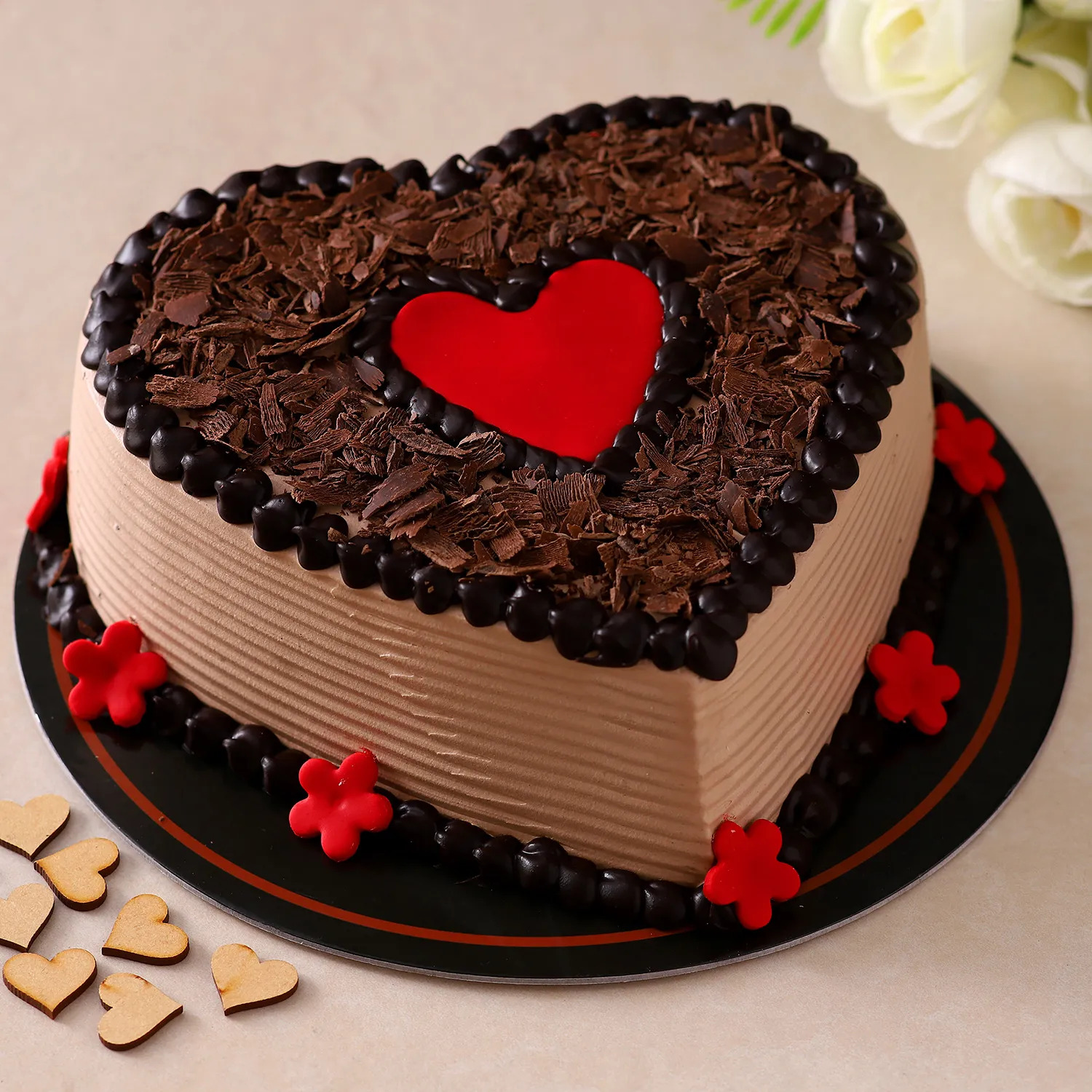 Choco Heart Valentine's Cake Choco Heart Valentine's Cake