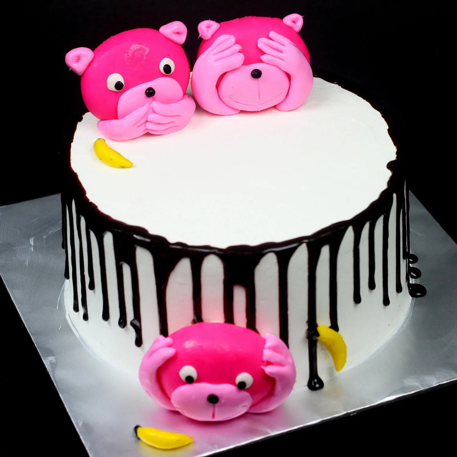 Sweet Bears Chocolate Cake