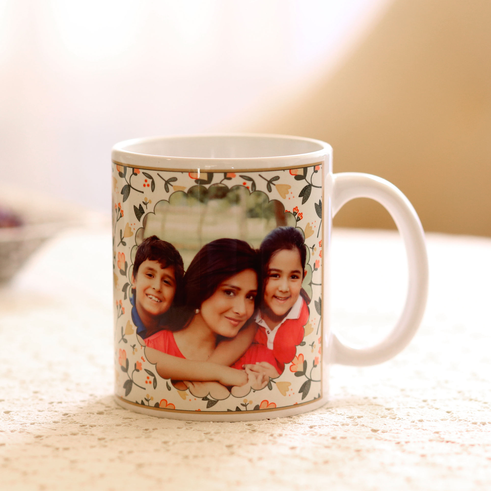 Personalised Woman Power Photo Mug