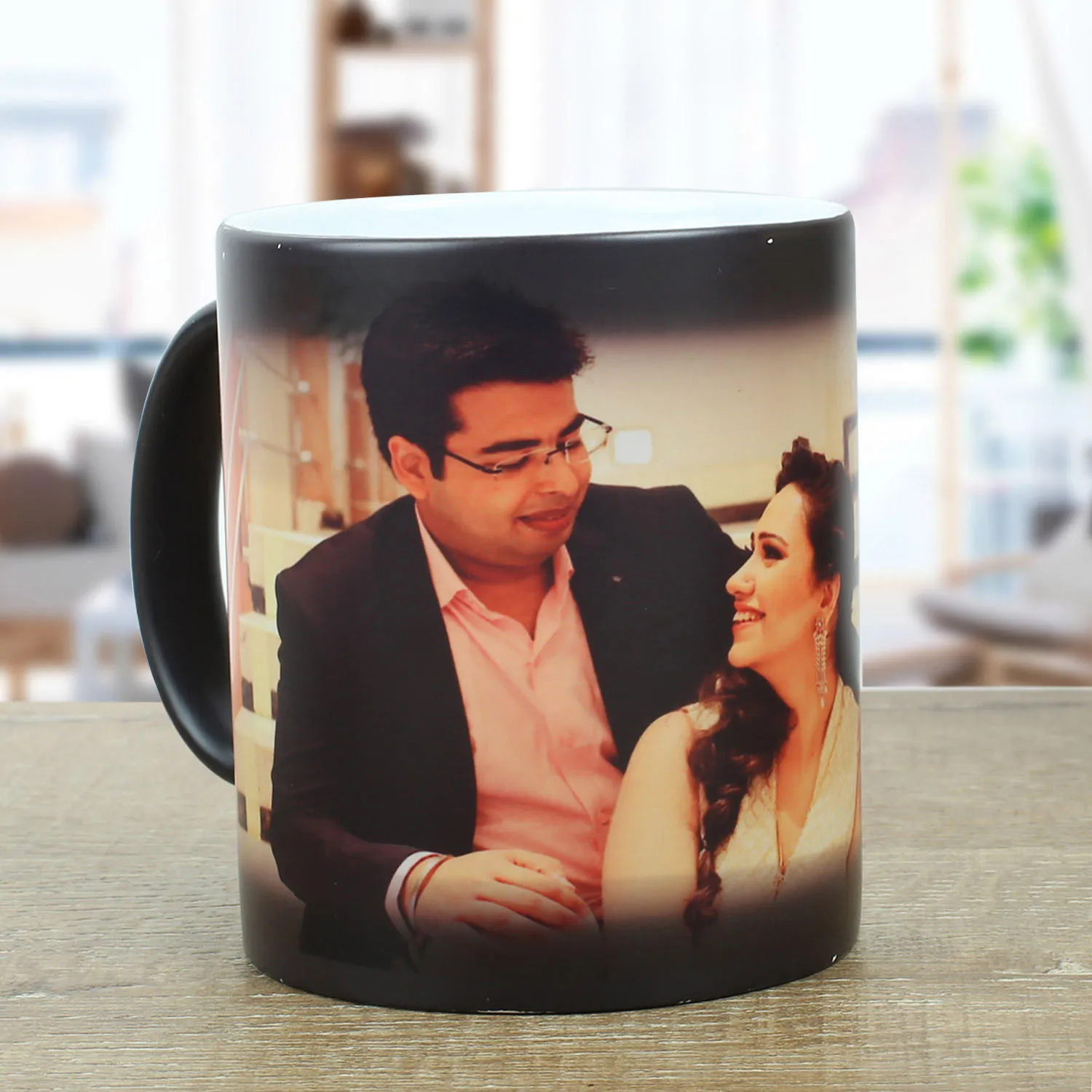Personalised Black Magical Mug