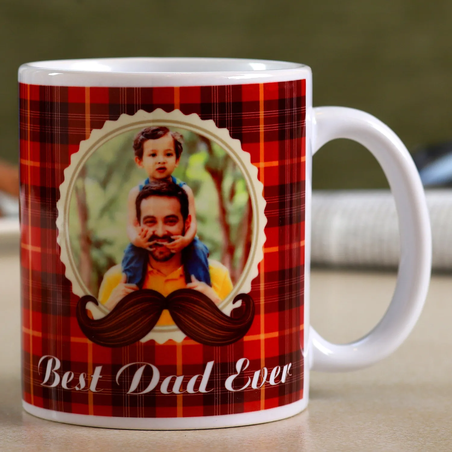 Personalised Best Dad Ever White Mug Personalised Best Dad Ever White Mug