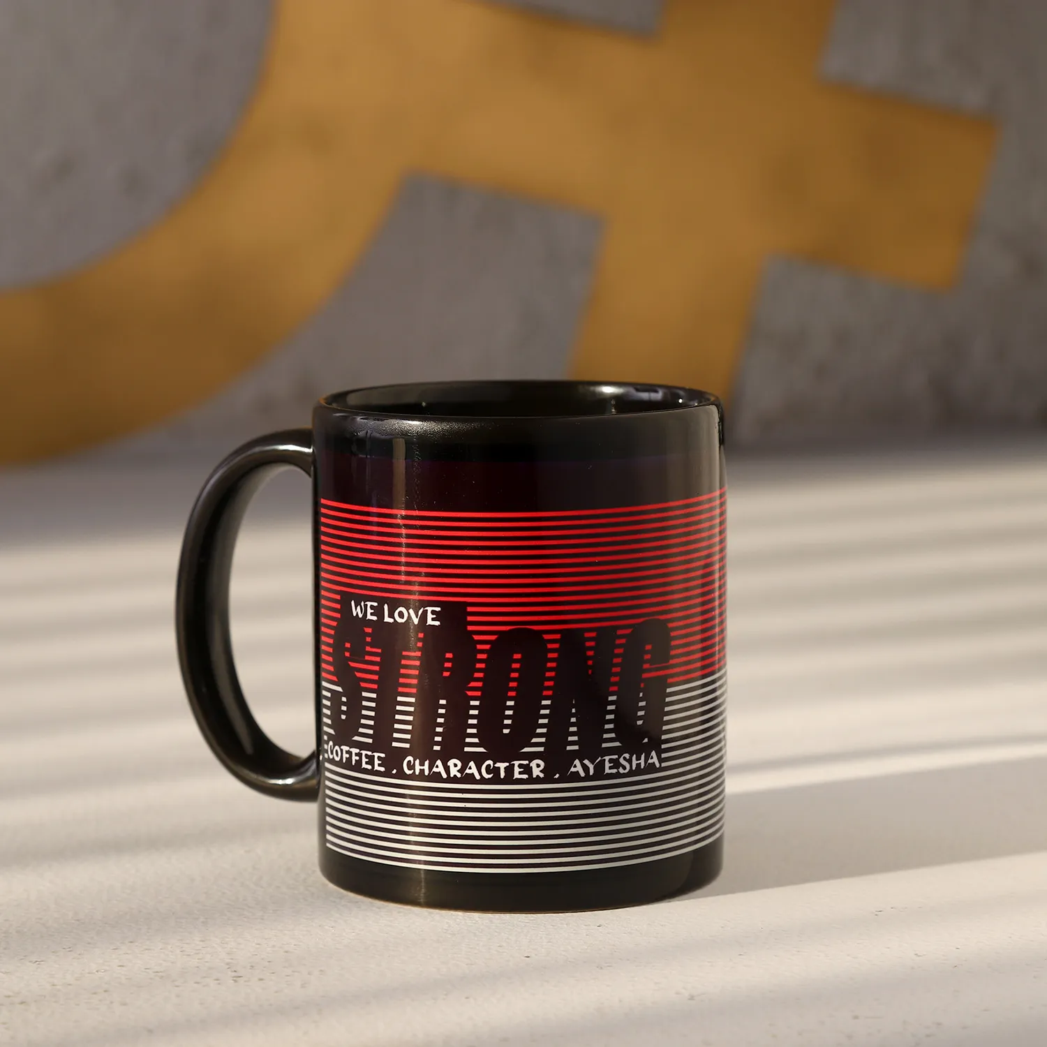 Personalised We Love Strong Mug