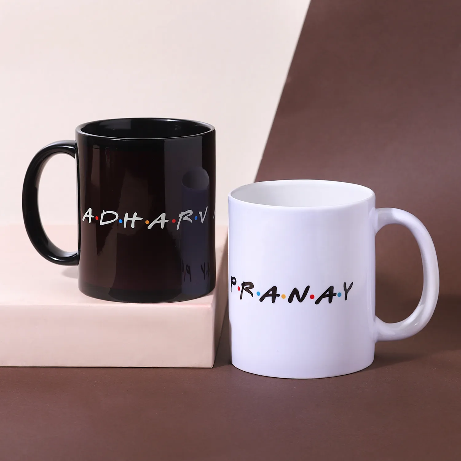 Friends Theme Personalised Mug Set