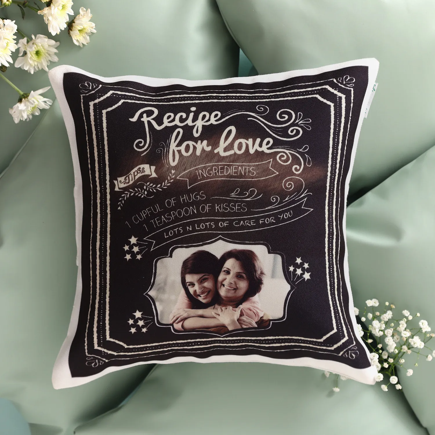 Love Recipe Personalised Mother s Day Cushion Hand Deliverys