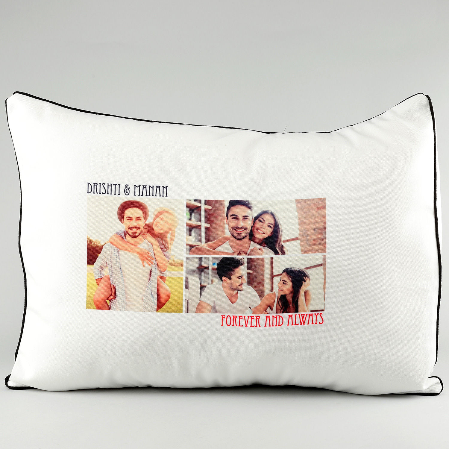 Personalised Forever & Always Pillow Cover