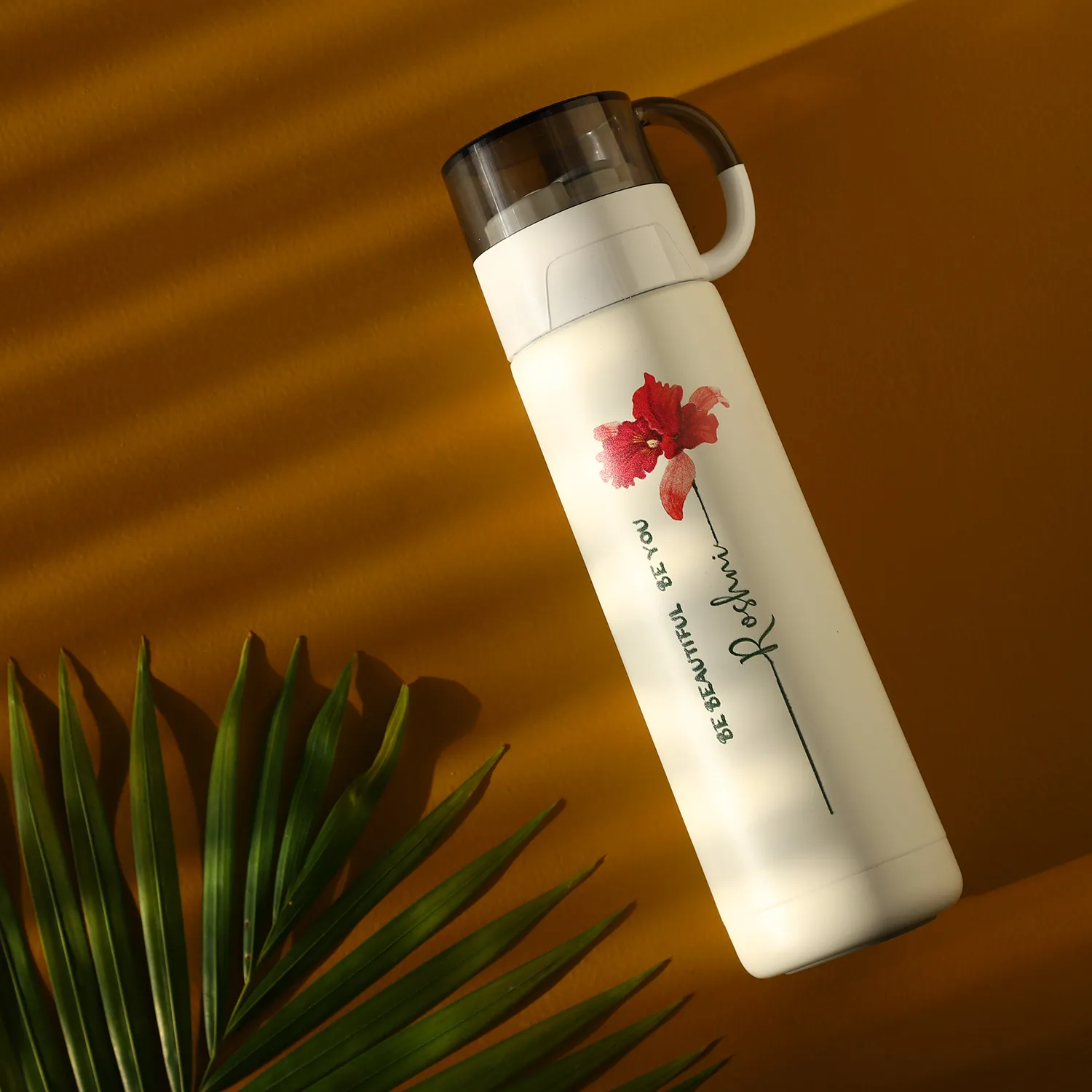 Personalised Be Beautiful Be U Cup Flask Personalised Be Beautiful Be U Cup Flask