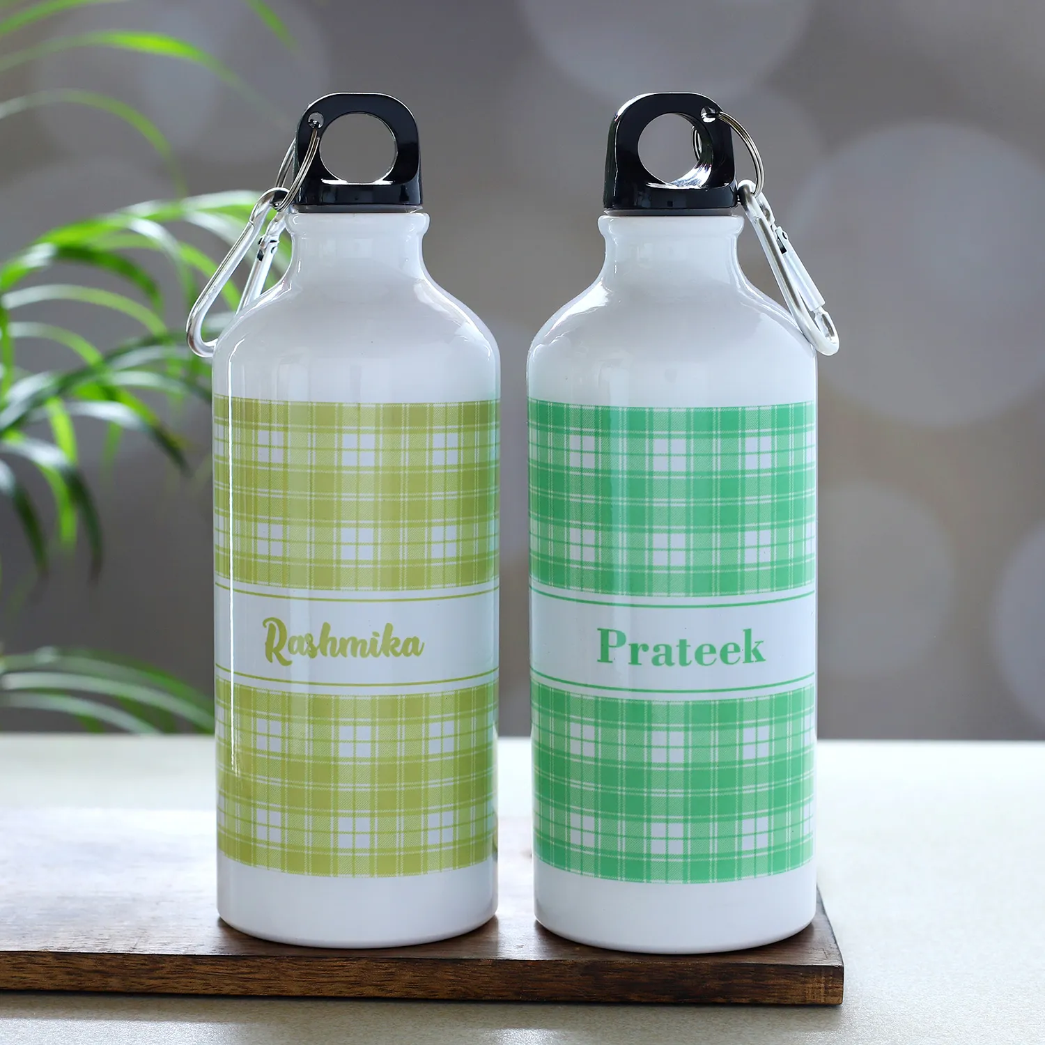 Personalised Water Bottle Set Hand Delivery