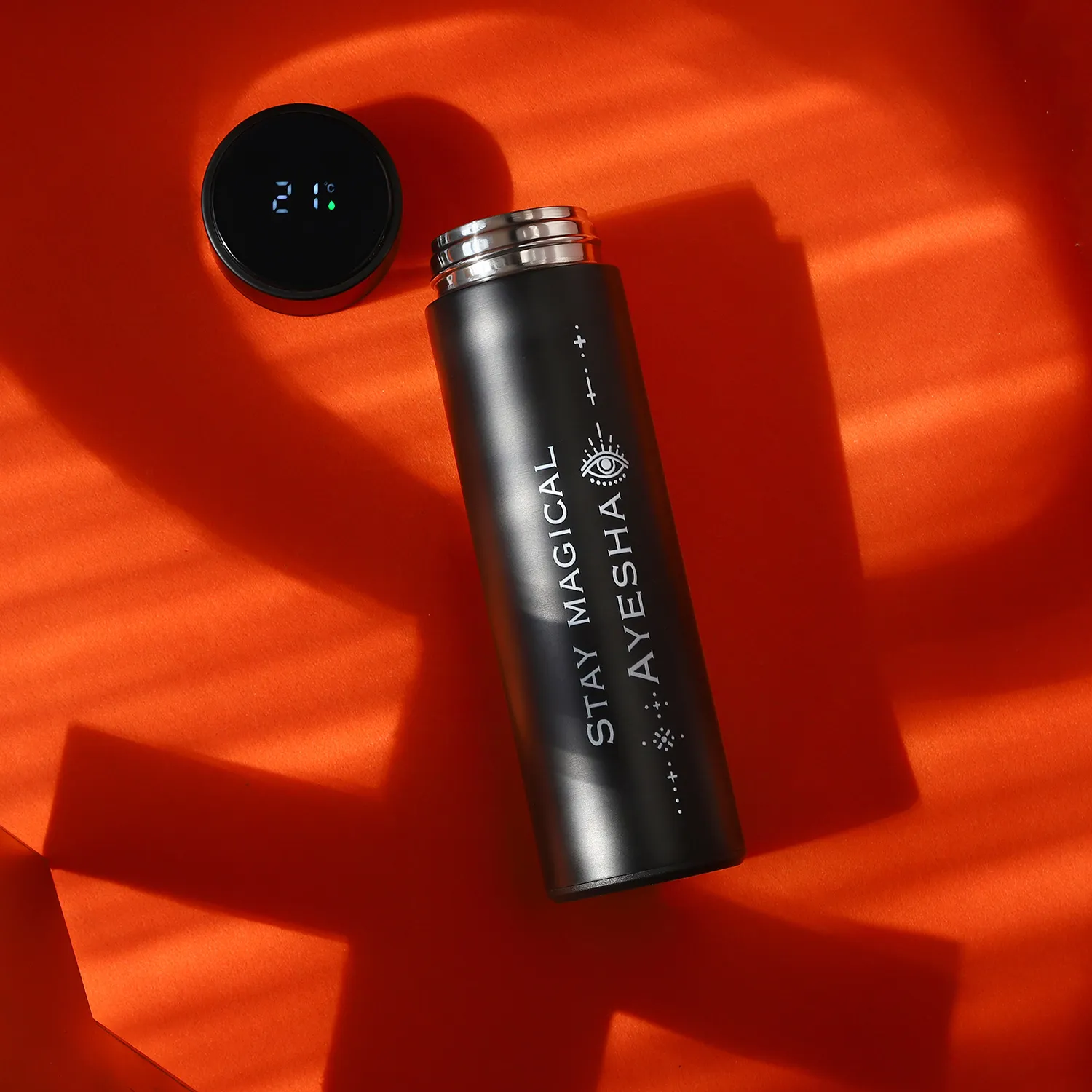 Stay Magical Personalised LED Temperature Bottle