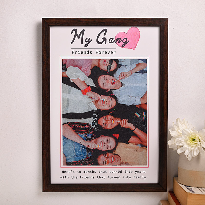 My Gang Wooden Frame