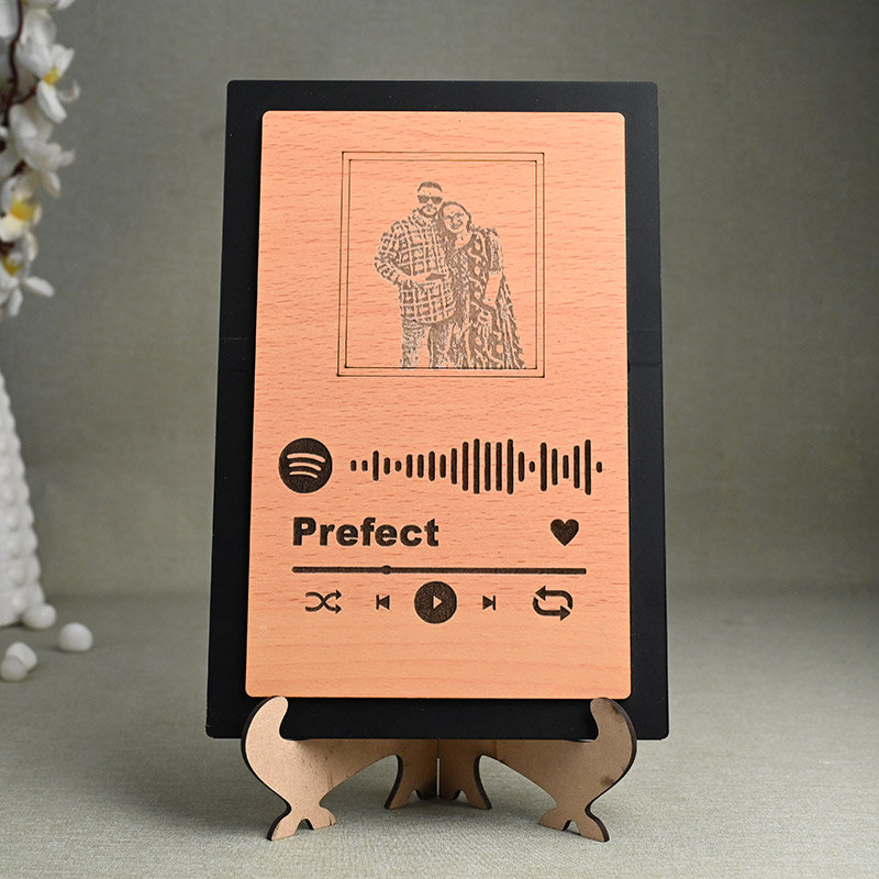 Spotify Wooden Plaque