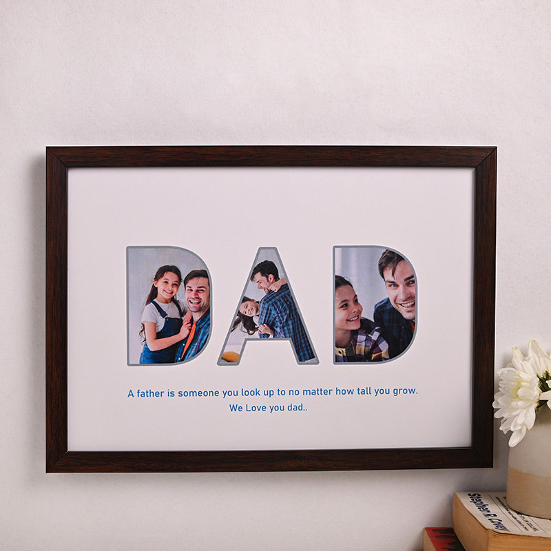 Personalised Dad Wall Hanging