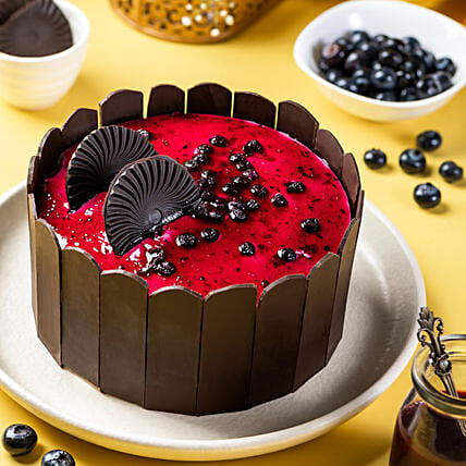 Blueberry Designer Cake