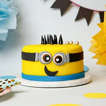 Minions Theme Delicious Cake Minions Theme Delicious Cake