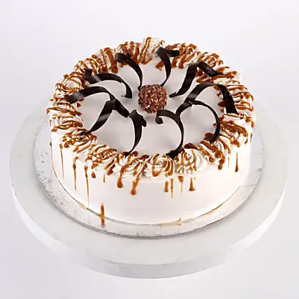 Heavenly Caramel Cream Cake