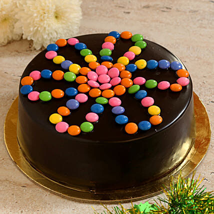 Chocolate Gems Cake 