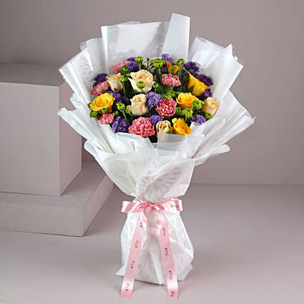 Flamboyant Rose Bouquet Flamboyant Rose Bouquet