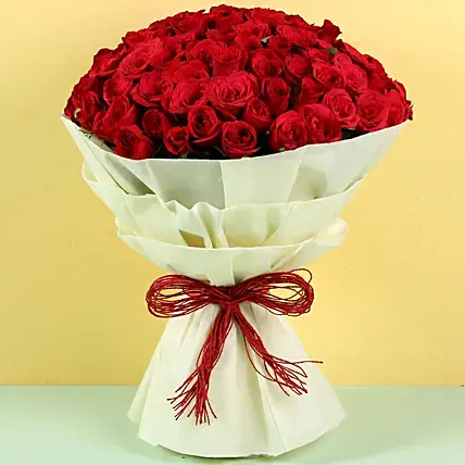 Authentic Love 100 Roses Bouquet Authentic Love 100 Roses Bouquet