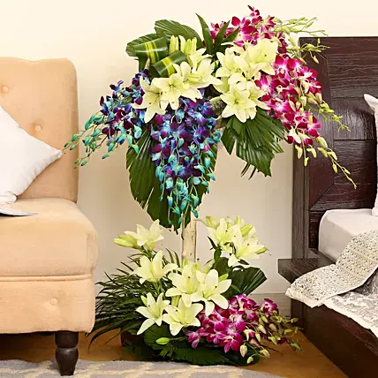 Bright Flowers Tall Arrangement Bright Flowers Tall Arrangement